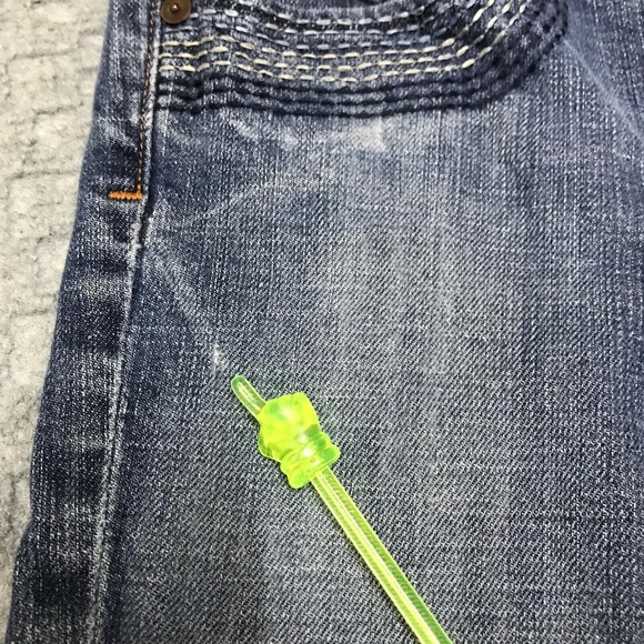 Citizens of Humanity Jeans Womens 28 Willow Creek #098 Low Rise Crop Stretch USA - Picture 13 of 15